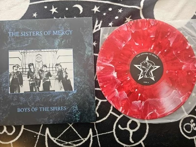 THE SISTERS OF MERCY RARE RED SPLATTER VINYL LP - Image 1 of 2