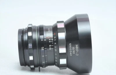 Vintage USSR Arsenal Mir-3B 65mm f3.5 Lens for Pentacon 6, Kiev 60 - Image 1 of 3