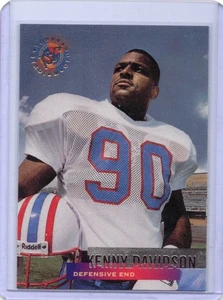 1995 Topps Stadium Club - Kenny Davidson #133 Houston Oilers - Picture 1 of 2