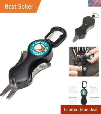 SNIP Fishing Line Cutters - Stainless Steel, Retractable Tether, Safety, Cara... - Image 1 of 4