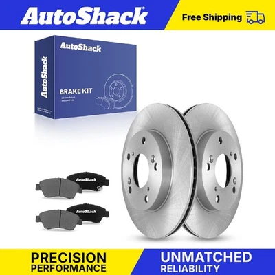 Front Brake Rotors Ceramic Pads for 2013-2014 Acura ILX 1.5L Foto 1 de 4