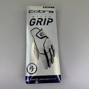 Guanto da golf Cobra Microgrip Flex - Bianco - Uomo mano sinistra XL - Foto 1 di 4