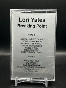 Lori Yates - Breaking Point / Cassette / Alt Country / Sealed Promo / Rick Danko - Picture 1 of 3