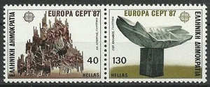 1987 Greece Europe 2v MNH** - Picture 1 of 1