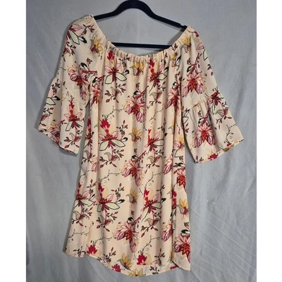 Carolina Belle Montreal цветочный с плеча Bell рукав платье - Изображение 1 из 3