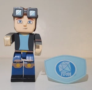 Jazwares YouTube Heroes The Diamond Minecart Action Figure DanTDM Minecraft Dan - Picture 1 of 10