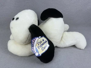 Rare Playful Puppy Dog Plush Pajama Case Pillow Vintage 80s With Original Tags - Picture 1 of 12