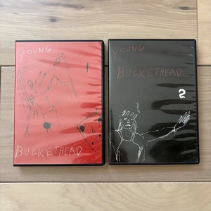 Young Buckethead: Volume 1 + 2 DVD Lot 2006 Deli Creeps Live Concert Metal Rock - Picture 1 of 7