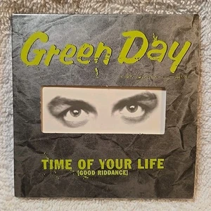GREEN DAY Time of Your Life DIE CUT SLEEVE 2UNRELEASE Europe CD Single USA Seler - Picture 1 of 6