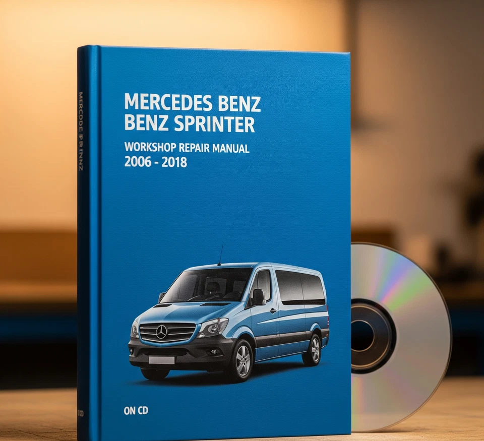 MERCEDES BENZ SPRINTER 2006 - 2018 Workshop Repair Manual on CD. - Image 1 of 1
