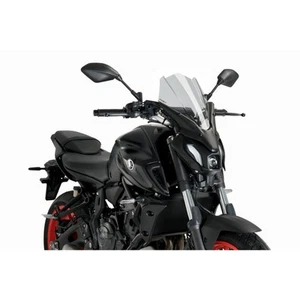 CUPOLINO NAKED N.G. TOURING PUIG PER YAMAHA MT-07 700 Y-AMT 2025 FUME CHIARO - Foto 1 di 1