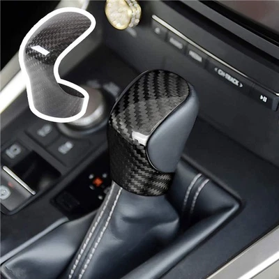 Cubierta de cabeza de perilla de cambio de marchas pegatina ABS para Lexus IS IS200t IS250 IS350 2013-18 Foto 1 de 4