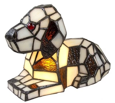 Dale Tiffany TA100858 Spot Dog 7 inch 4 watt Accent Lamp Portable Light - Image 1 of 4