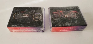 (2) 1994 Classic Motorcycle Cards Ser 1 Factory Sealed 1920 Ace & 1952 Moto Guzz - Bild 1 von 6