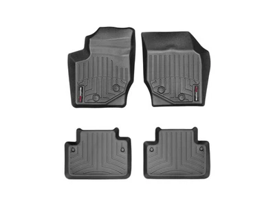 Revestimiento de piso WeatherTech para Volvo XC90 2003-2014 - 1ª y 2ª fila, negro Foto 1 de 4