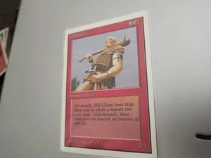 MTG MAGIC HILL GIANT BORDO BIANCO - Picture 1 of 2