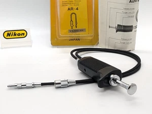 [Unused in Box] Nikon AR-4 Double Cable Release for Camera & Bellows from Japan - Picture 1 of 18