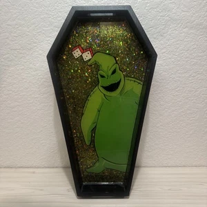 Oogie Boogie aus "The Nightmare Before Christmas Sargform Tablett Glitzer - Bild 1 von 11