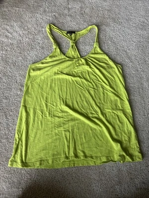 Camiseta sin mangas Nollie verde neón Razorback para mujer talla XL vintage 2009 Foto 1 de 4