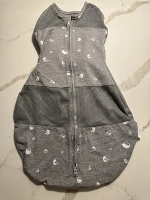 Happiest Baby Snoo Sleep Sack Swaddle Size Small Gray Olives No Clips EUC - Image 1 of 3