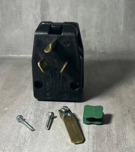 Leviton 3-Prong Male Plug 50A-125/250V 30A-125/250V Free Ship- A32 - Picture 1 of 4