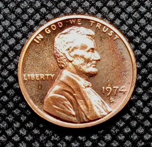 1974-S **UNC PROOF** Lincoln Memorial Cent - Picture 1 of 2