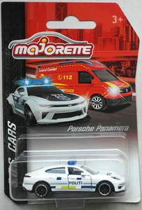 Majorette Porsche Panamera 2. Gen weiß POLITI Neu/OVP Polizei Dänemark Police - Picture 1 of 4