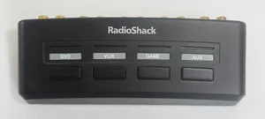 Radio Shack CAT. NO. 15-313 4-in/1-out Composite A/V Selector Switch  - Picture 1 of 5