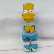 VNT RARE The Simpsons 1990 BART SIMPSON Grasp Grip Hands Plastic 4" Tiny Doll