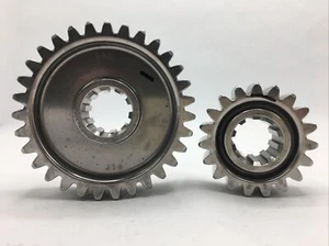 Set 40 Lightweight REM Polished B&J Gearbox Steel Quick Change Gear 10 Spline - Picture 1 of 5