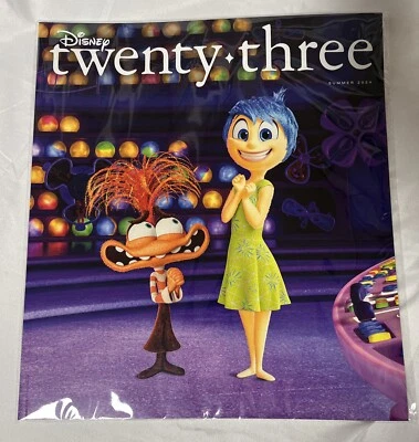 Revista Disney Twenty Three D23 Verano 2024 Pixar Inside Out 2 NUEVA Foto 1 de 2