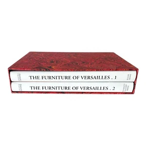 Furniture Collections of Versailles 1&2 Book Set Hardback Faton - Imagen 1 de 11