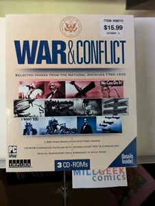 War & Conflict, Big Box Complete SEALED, PC CD-ROM JD - Picture 1 of 4