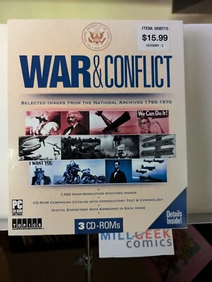 War & Conflict, Big Box Complete SEALED, PC CD-ROM JD - Image 1 of 4
