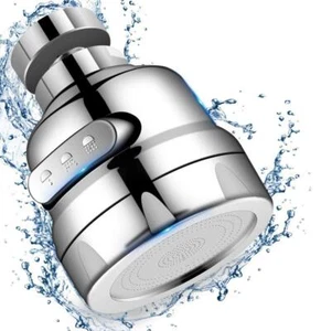 Faucet Sprayer Attachment Rotate Swivel Water Saving Tap Aerator Kitchen Fauc... - Picture 1 of 7