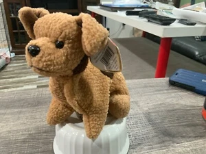 TY BEANIE BABIES DOG TUFFY - Picture 1 of 5