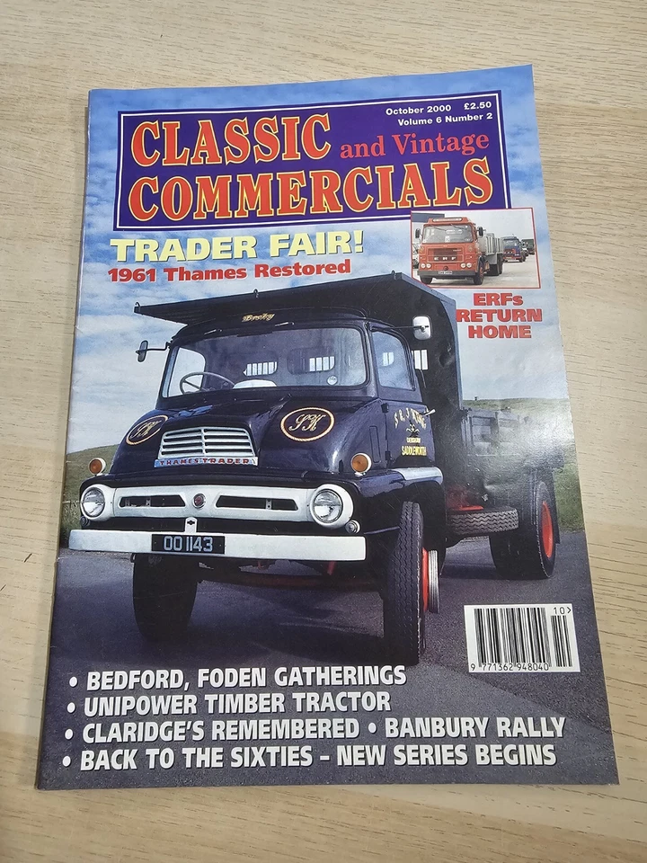 Classic and Vintage Commercials Magazine Vol 6 No 2 October 2000 Bedford  - Image 1 of 4