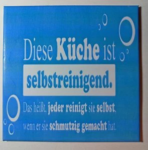 Azulejo decorativo azulejo de imagen azulejo de pared idea de regalo cocina autolimpiante... (049DP) - Imagen 1 de 2