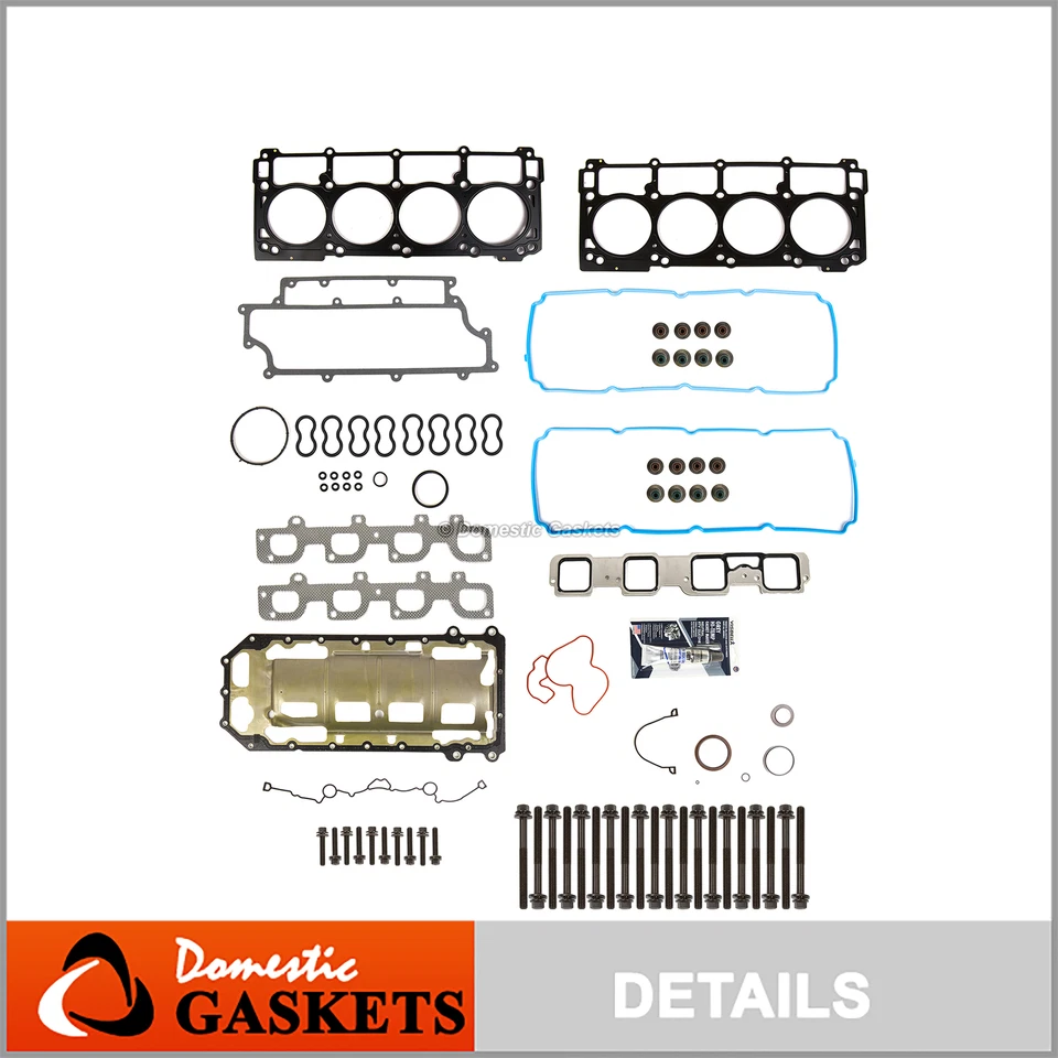 Juego completo de pernos de junta para Chrysler 300 Dodge Charger Magnum 2005-2010 6,1 L V8 Foto 1 de 4