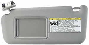 OEM TOYOTA LAND CRUISER DRIVER SIDE SUN VISOR FITS 2008-2016 GRAY COLOR - Picture 1 of 1
