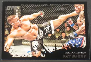 Pat Barry 2011 Topps UFC Moment of Truth Parallel Nero #206 (20/88) Milwaukee - Foto 1 di 2