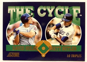 1994 Score The Cycle TC14 Brett Butler and David Hulse - Bild 1 von 2