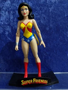DC Direct 2003 Suelto Super Friends Wonder Woman con Soporte - Imagen 1 de 3