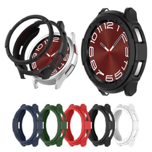 For Samsung Galaxy Watch6 Classic 43/47mm TPU Bumper Bezel Protective Case Cover - Picture 1 of 17