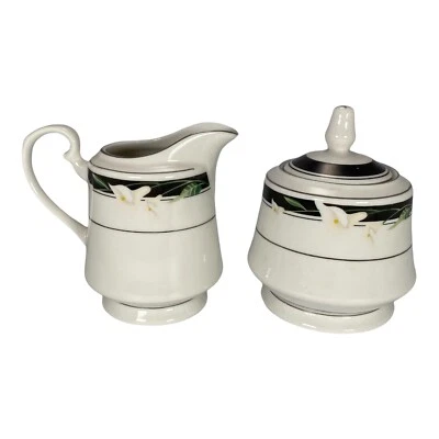 Crema y azucarero con tapa Sango Majesty Collection Black Fantasy 8391 Foto 1 de 4