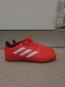 Kinder Adidas FG Fußballschuhe hellrot Größe 5 UK - Bild 1 von 6
