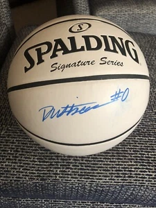 Dariq Whitehead Signed Spalding Basketball With PSA Certificate Of Authenticity - Picture 1 of 3
