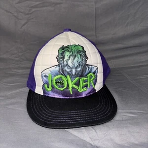 Cappello berretto The JOKER nero VIOLA snapback BATMAN - Foto 1 di 6
