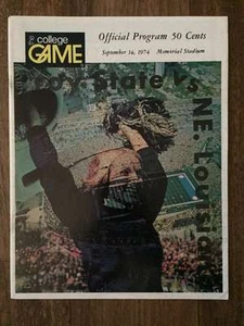 NORESTE DE LUISIANA @ TROY UNIV PROGRAMA DE FÚTBOL AMERICANO UNIVERSITARIO 1974 EX - Imagen 1 de 2