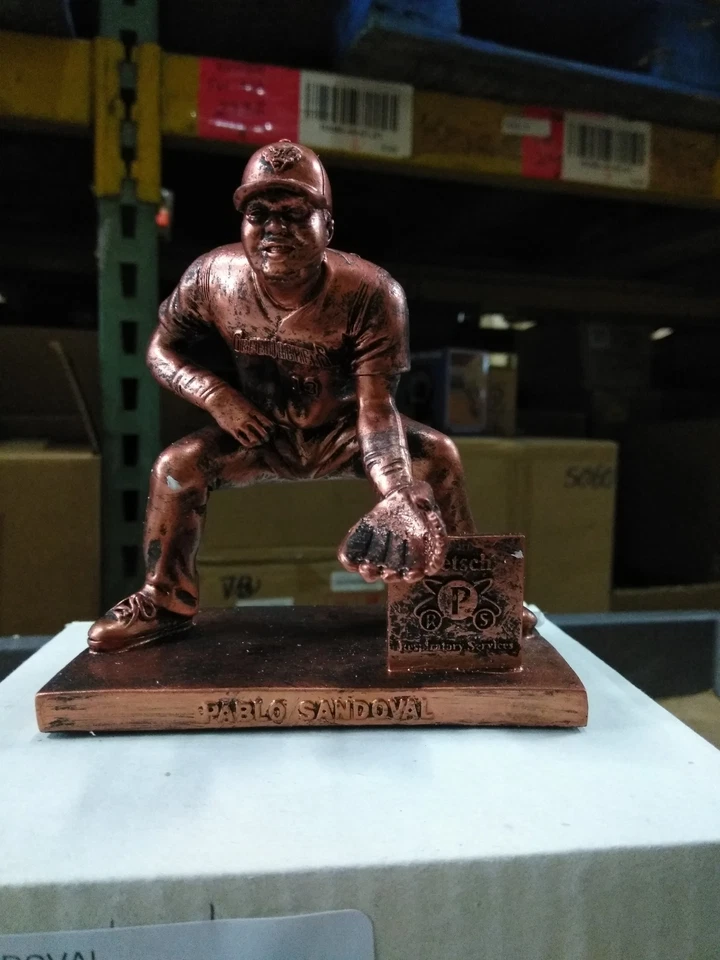 Pablo Sandoval Augusta GreenJackets Bronze Statue Not Bobblehead - Image 1 of 1